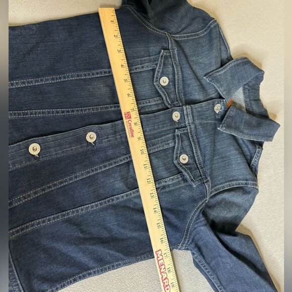 AG adriano goldschmied Jean Jacket Size Small  women’s - Picture 5 of 16